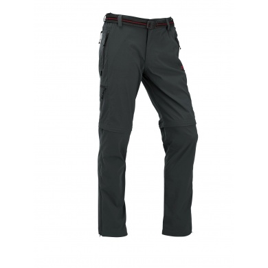 Maul Wanderhose Ontario II 2in1 Zipp off - lange Hose+Bermuda - schwarz Herren